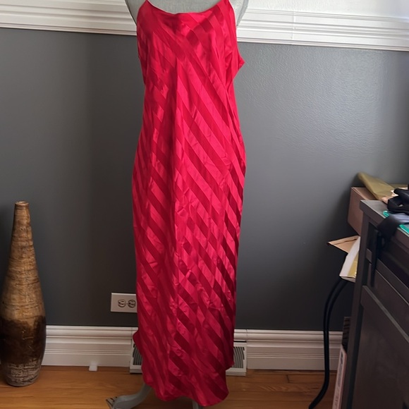 Gold Label Victoria’s Secret Satin Maxi Babydoll Dress - Picture 3 of 16